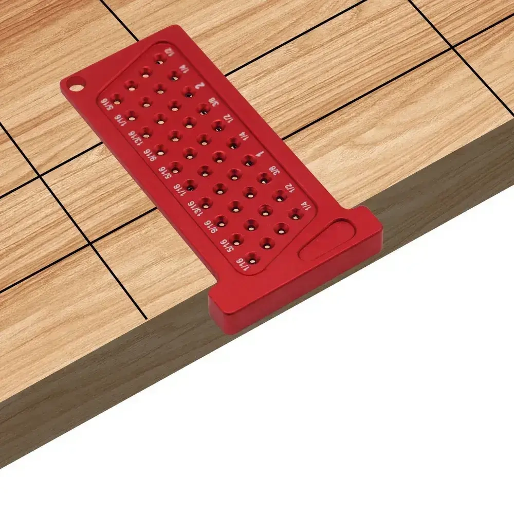 FNICEL Линейка/угольник 80мм х 43мм, Алюминий