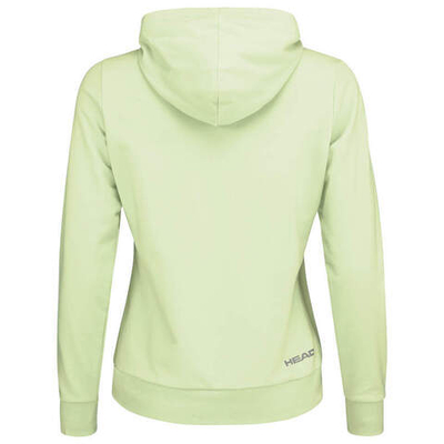 Кофта для девочки теннисная  Head Club Byron Hoodie - light green/turquoise