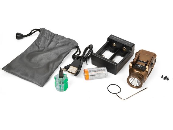 Фонарь подствольный пистолетный Skywoods Galago 520 люмен