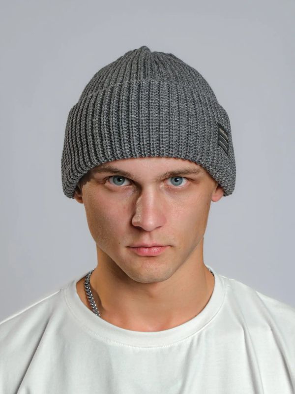 Шапка Docker серая - фото 2