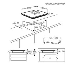 Электрическая варочная панель Electrolux CIS62450FW