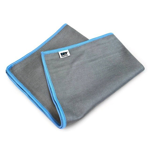 (Dry Monster) ПОЛОТЕНЦЕ "Glass Crystal" 35 * 40 см для стекол, 320 г, цвет СЕРЫЙ