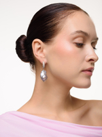 Серьги "Spider Queen Pearl" Silver