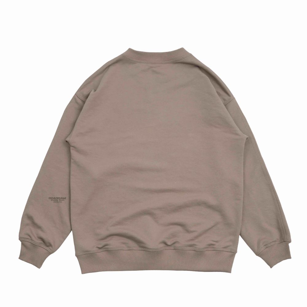 Толстовка Подполье College бежевый