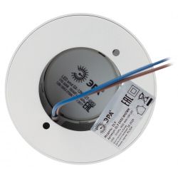 OL9 GX53 WH/WH Подсветка ЭРА Накладной под лампу Gx53, алюминий, цвет белый+белый