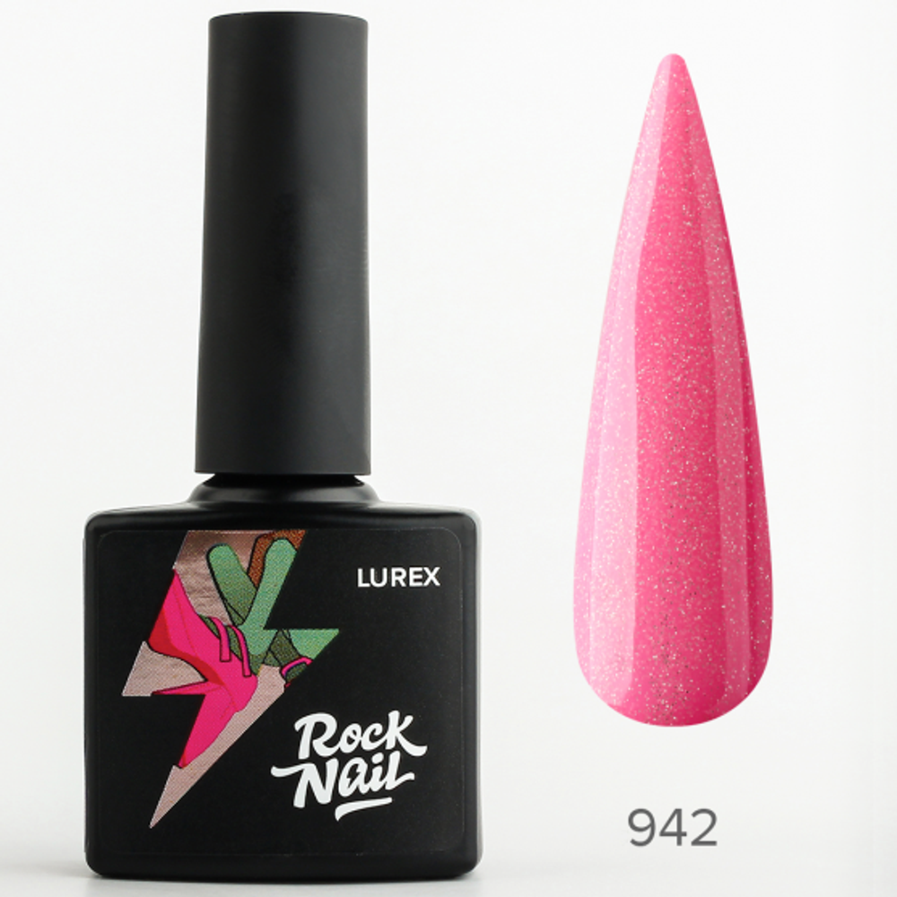 RockNail Гель-лак Lurex 942 ShineLike Gloss, 10 мл