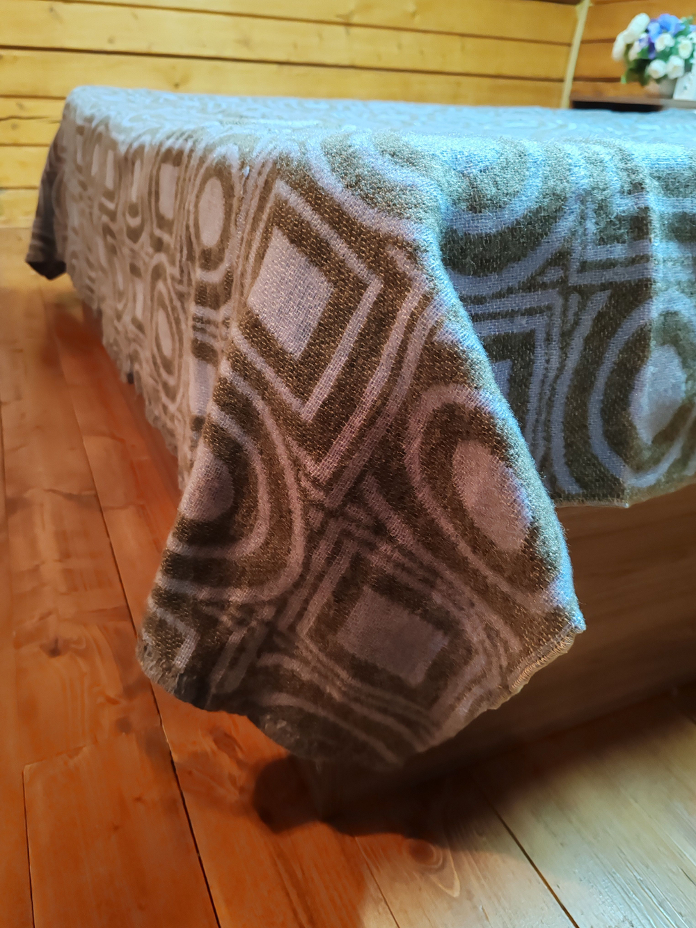 Одеяло евро, 30% шерсть, полушерстяное, 200x240, одеяло для дачи