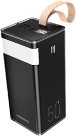 Портативный аккумулятор DENMEN DP25 50000 mAh (черный)