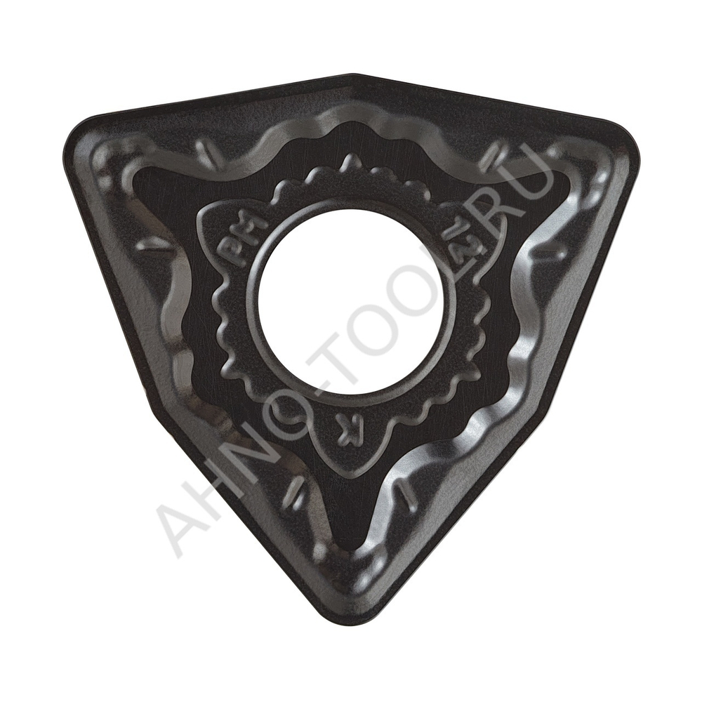 Пластина твердосплавная ISO WNMG080412-PMA ACP20E AHNO по стали, получистовая