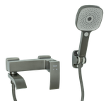 433531-G Смеситель од. для ванны кор. (ГРАФИТ) ViEiR (10/1шт)