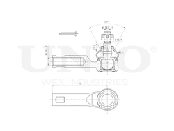Наконечник рулевой UNIO SSP-10091