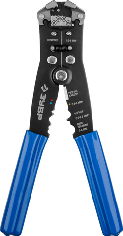 ЗУБР ТТ-3, 0.2 - 6 мм2, автоматический стриппер, Профессионал (22641)