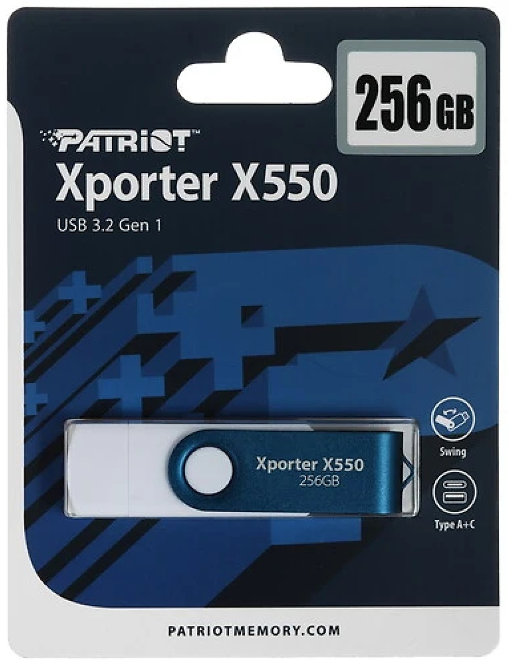 USB Flash карта Patriot PS256GX550AAD 256 Гб