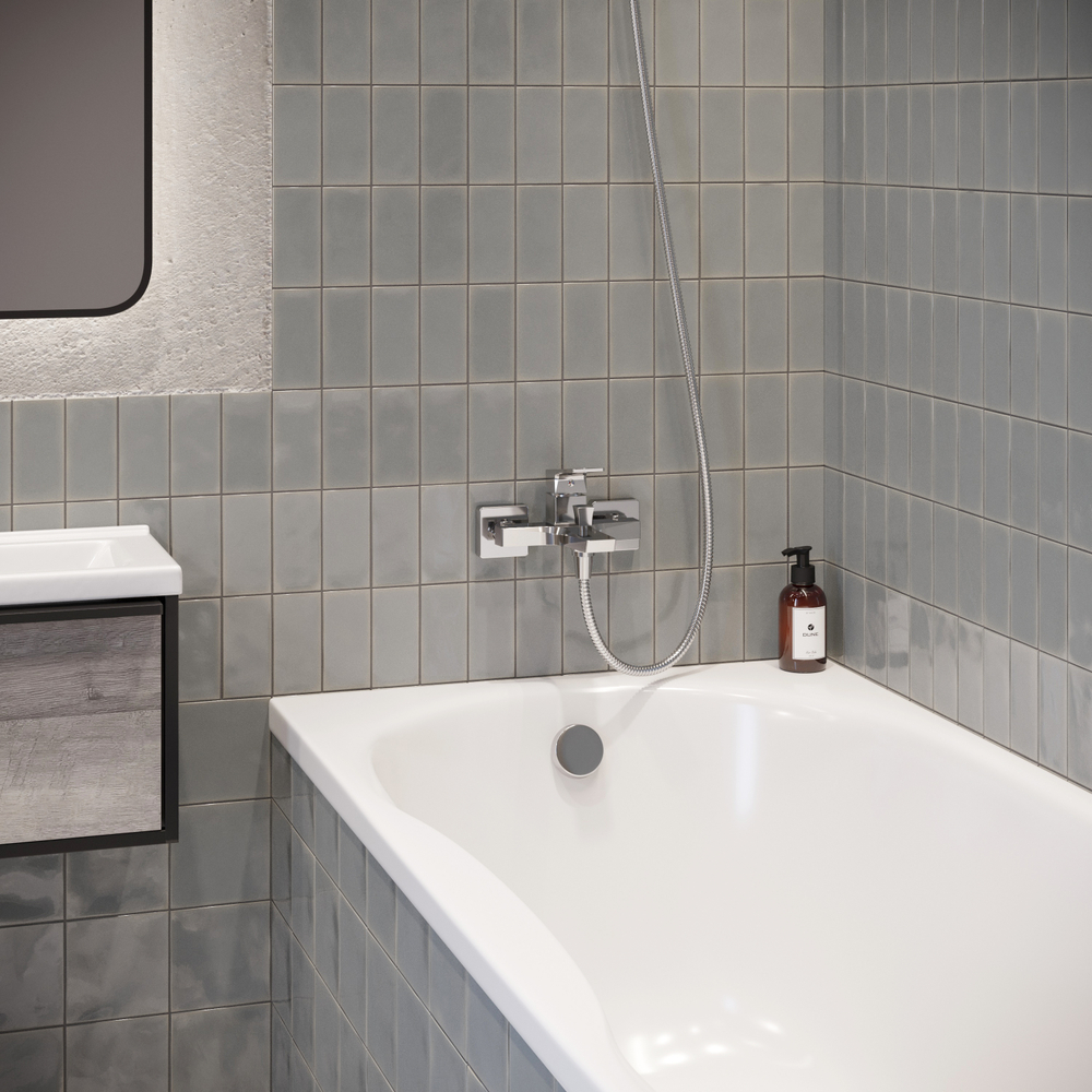 Смеситель для ванны с душем STWORKI Хедмарк S38100CR хром