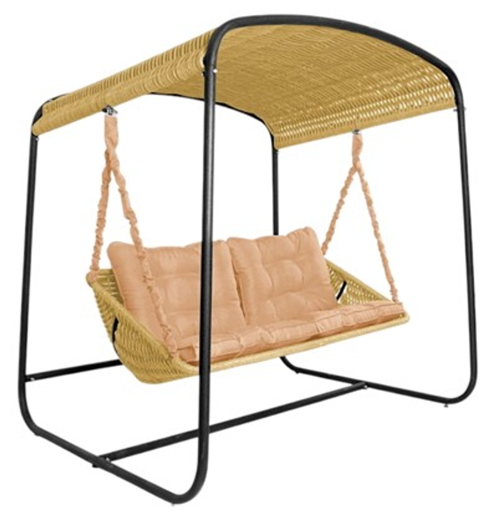 Качели DeckWOOD Sky Bed Lite (бежевый, подушка темно-бежевая)