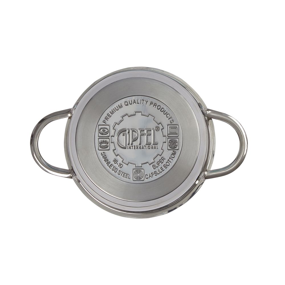 Кастрюля из нержавеющей стали Gipfel Mini 1201 12 см/0,4 л