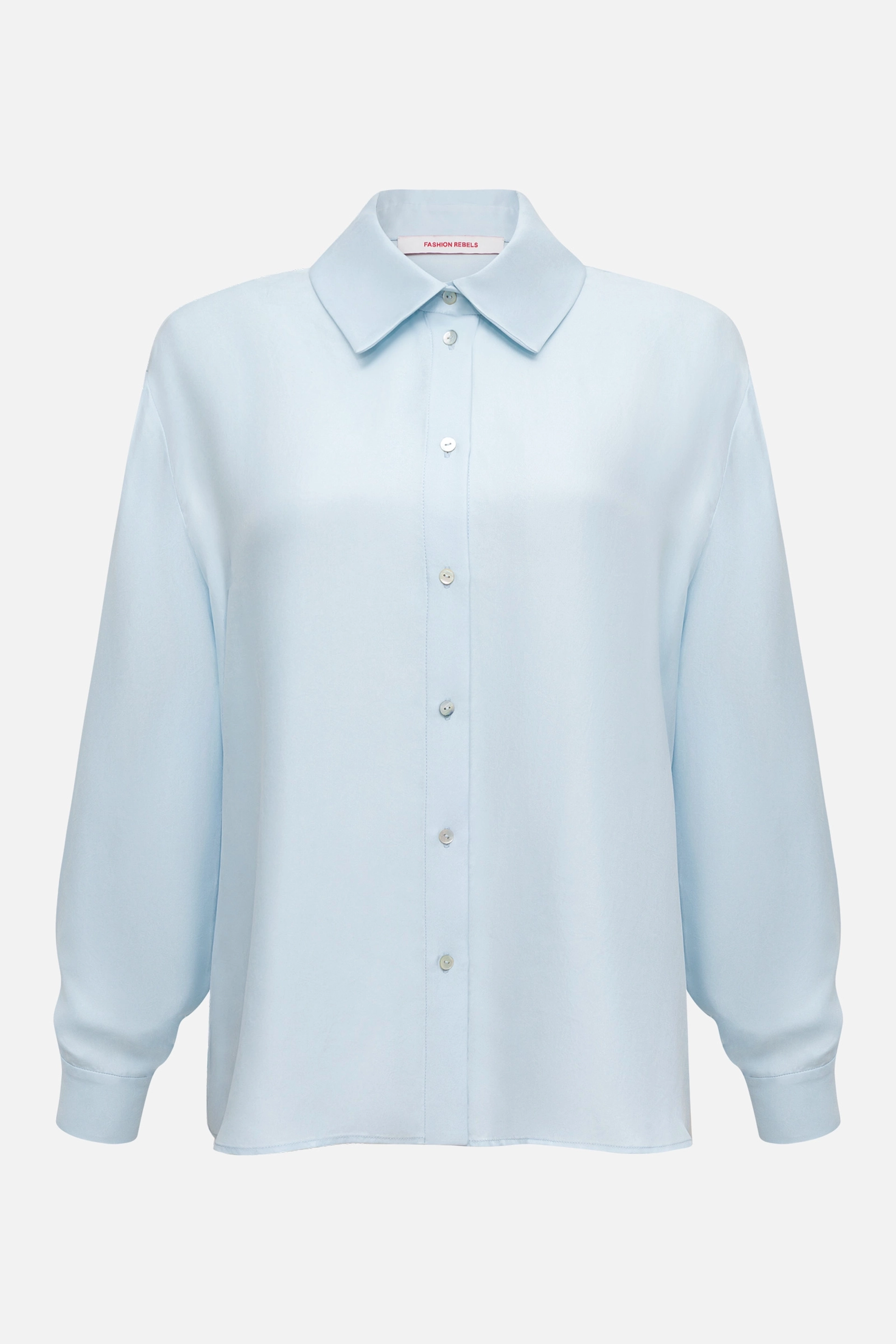 Свободная рубашка из купры