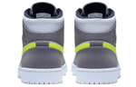 Кроссовки Jordan Air Jordan 1 Mid Neon Yellow Grey