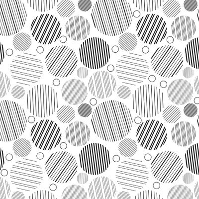 Черно-белые полосатые круги