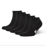 Низкие носки BK sneaker socks men terry sole - 5 шт. (Размер: 29) (Цвет: черный)