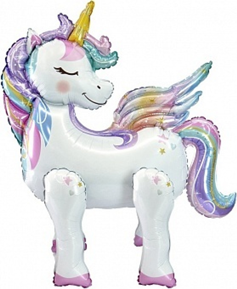 Шар 3D (32''/81 см) Фигура Звездный единорог