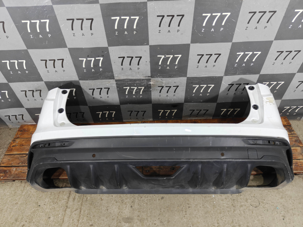 Бампер задний + юбка заднего бампера Geely Coolray 19-24 Б/У Оригинал 6600247097