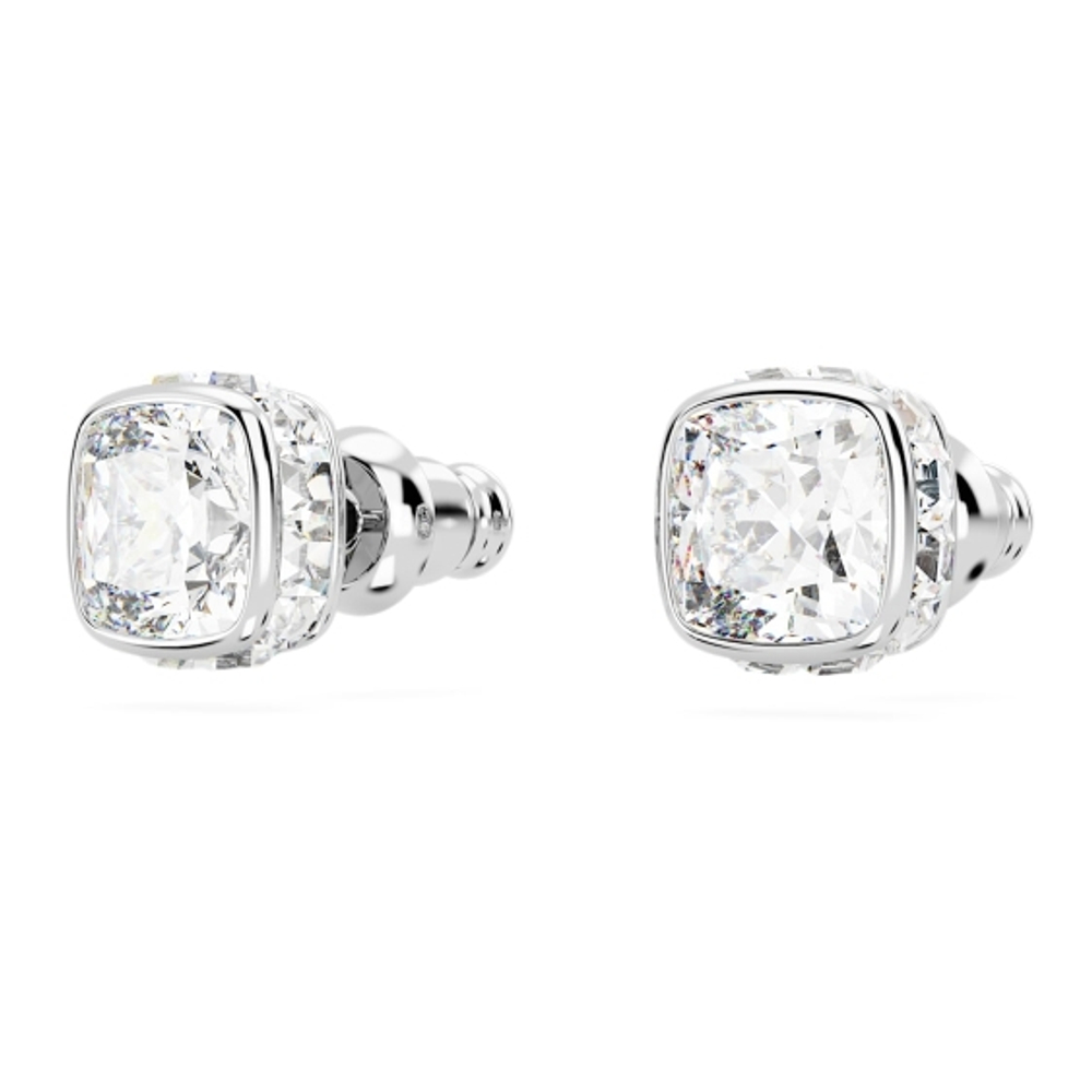 BIRTHSTONE:PE STUDS APR WHI/RHS