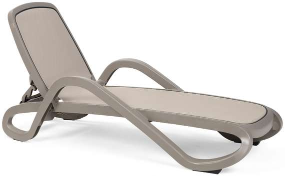 Шезлонг Alfa тортора