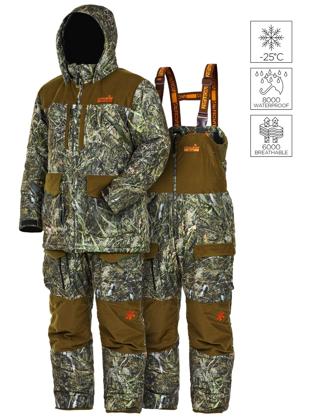 Костюм зим. Norfin BOAR CAMO 01 р.S