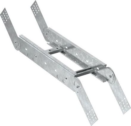 Поворот вертикальный шарнирный лестн. 80х400мм HDZ LESTA IEK CPV06-4-80-400-HDZ