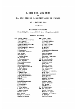 Mémoires de la Société de Linguistique de Paris. Tome Quatorzieme | Нет автора