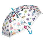Зонт Совушким4 микс рисунков, д-50 см, длина 62 см, с-30184