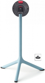 Стол ламинированный обеденный складной Scab Design Tripe Folding, голубой, антрацит