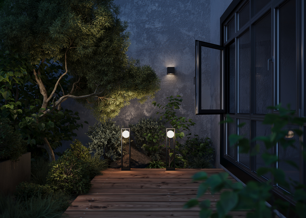 Уличный настенный светильник Outdoor O483WL-L10GF3K