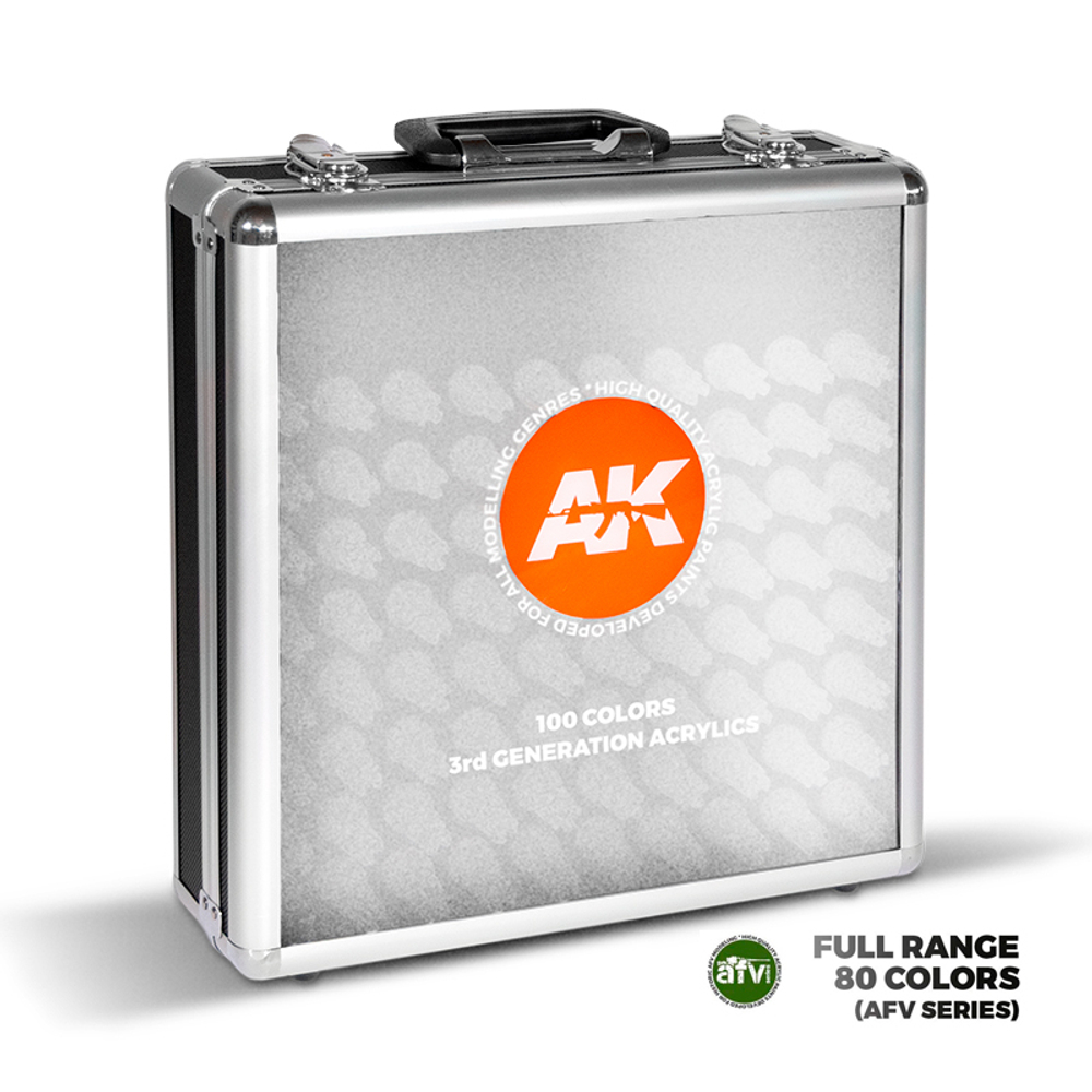 Briefcase Limited Edition - 80 AFV Series Full Range (3-GEN)