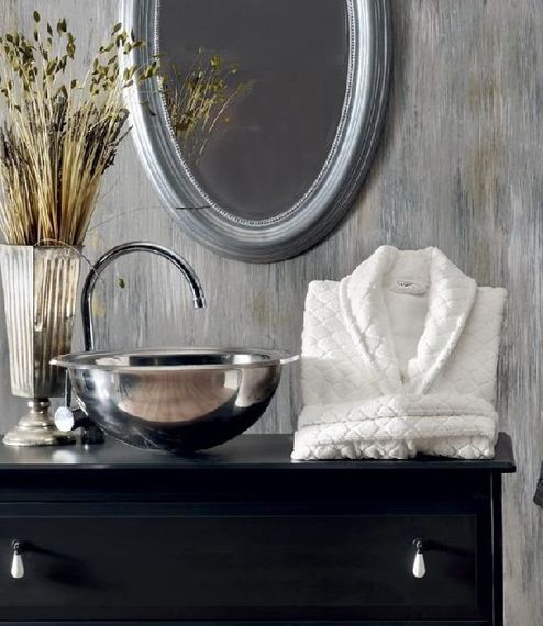 SIRANO мужской махровый халат Tivolyo Home (Турция)