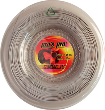 Теннисные струны Pro's Pro Intense Heat (200 m) - Серебро