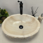 Раковина из оникса Erozy White EO-62306 53*40*16 0104