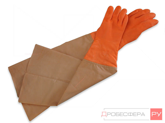 Перчатки для пескоструйной камеры 800 мм Vector арт. 15605V