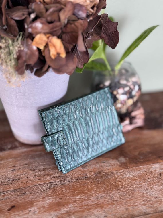 Бифолд кошелек из кожи питона WA-248
