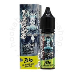 Жидкость MONSTERVAPOR GRAPEENA с ароматом винограда с малиной, 0 мг/см³, 30 мл. ZERO.