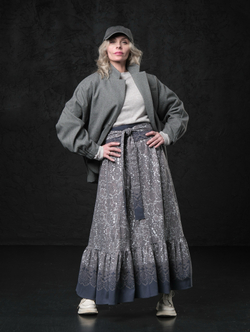 Юбка с орнаментом+ кушак