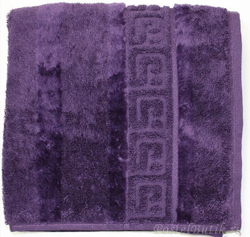 Махровое полотенце Noblesse 1001 лиловое от Cawo Германия