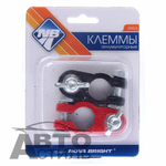 Клеммы АКБ "+-" Nova Bright 39824 гайка барашек к-т