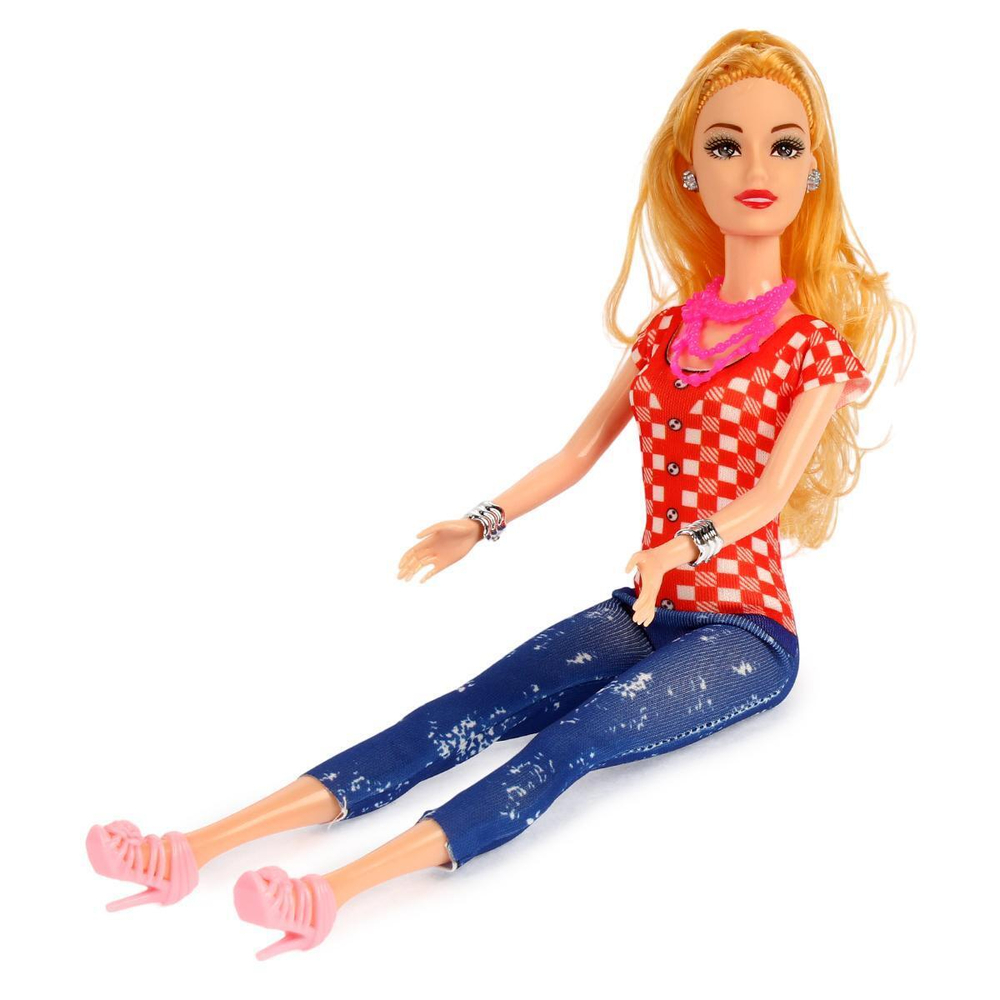 Кукла тип Модель с аксессуарами, коробка H208B