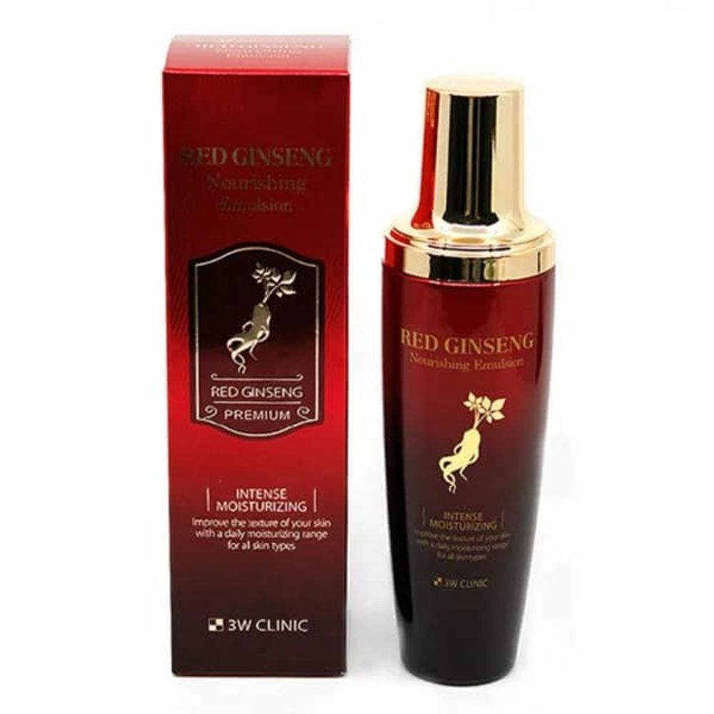 Тонер-софтенер для лица 3W Clinic Red Ginseng Nourishing Toner питательный 130 мл