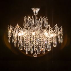 Citilux Селена CL302180 Люстра хрустальная Хром