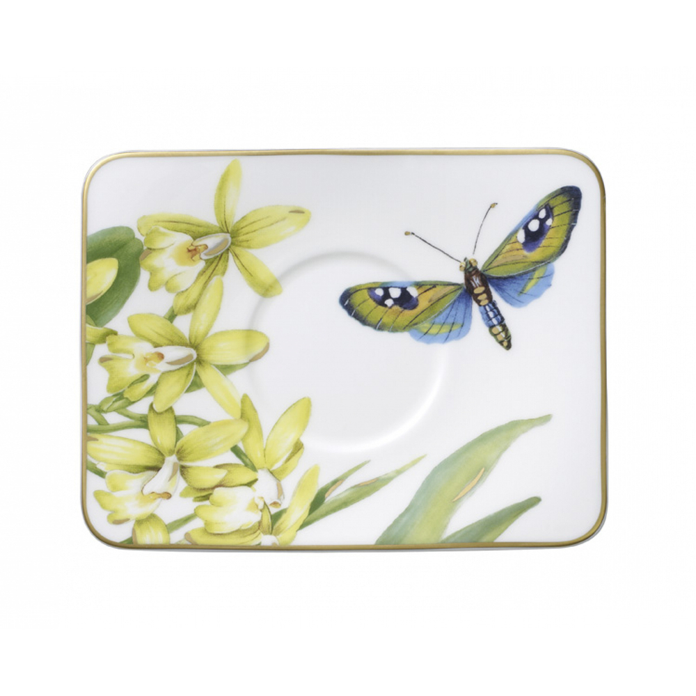Villeroy & Boch Чашка с блюдцем Amazonia 80 мл для эспрессо 1035141420+1035141430