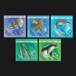 СССР 1991 г № 6279-6283 Серия Фауна Черного моря Чистая MNH **