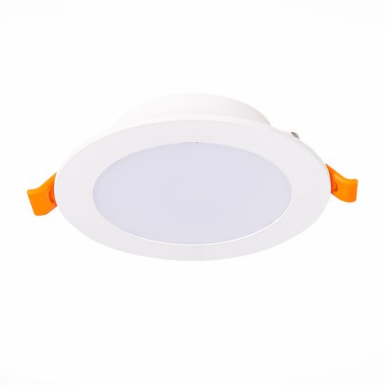 ST212.508.10 Св-к встр. Белый LED 1*10W 3000K/4000K/6000K 850Lm Ra80 110° IP20 D120xH30 220-240V Встраиваемые светильники